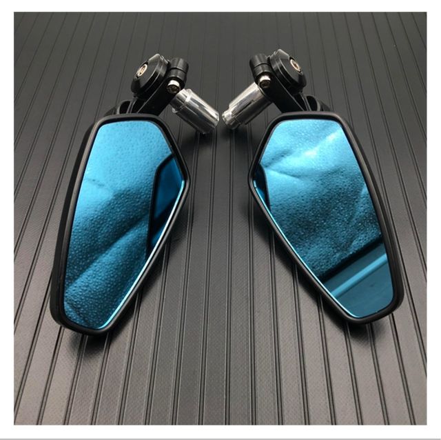 Espejos Retrovisores Moto Azul