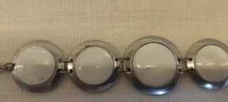 Conjunto pulsera, pendientes y anillo.