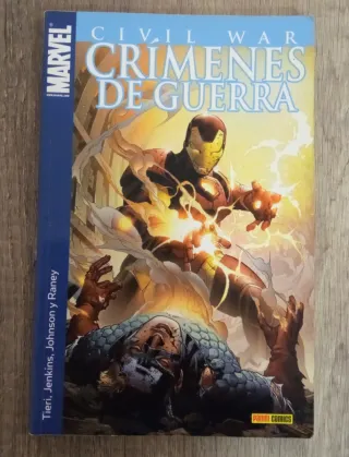 Cómic Marvel Civil War Crímenes de Guerra