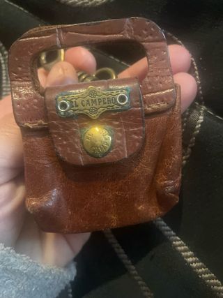 Portachiavi El Campero pelle vintage