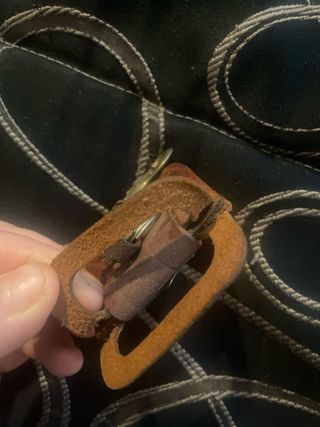 Portachiavi El Campero pelle vintage