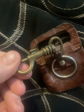 Portachiavi El Campero pelle vintage