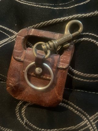 Portachiavi El Campero pelle vintage