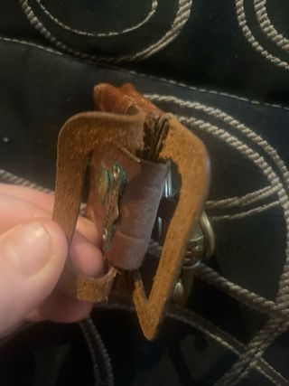 Portachiavi El Campero pelle vintage