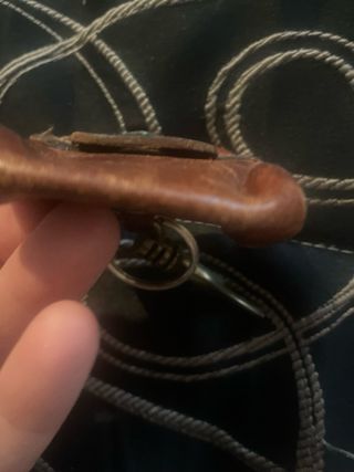 Portachiavi El Campero pelle vintage