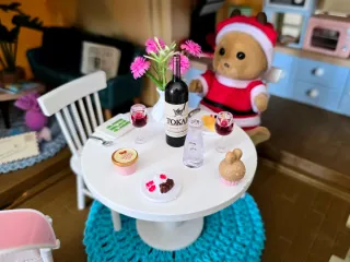 Christmas City House with Lights Sylvanian Familie