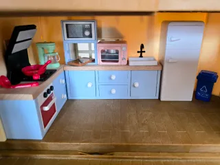 Christmas City House with Lights Sylvanian Familie