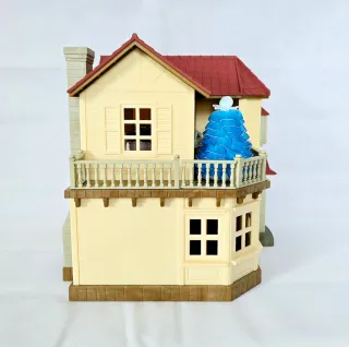 Christmas City House with Lights Sylvanian Familie