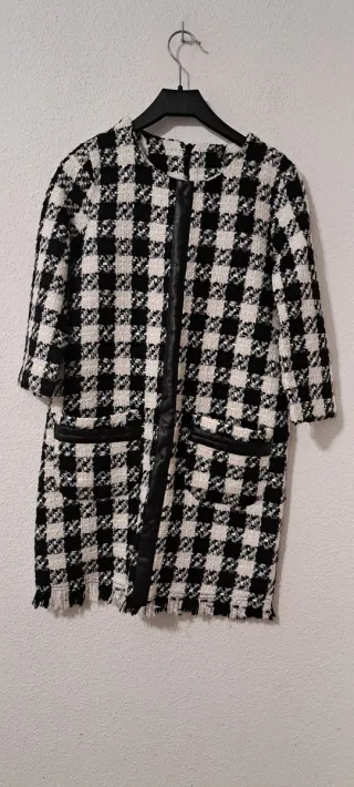 Vestido Zara Invierno Cuadros