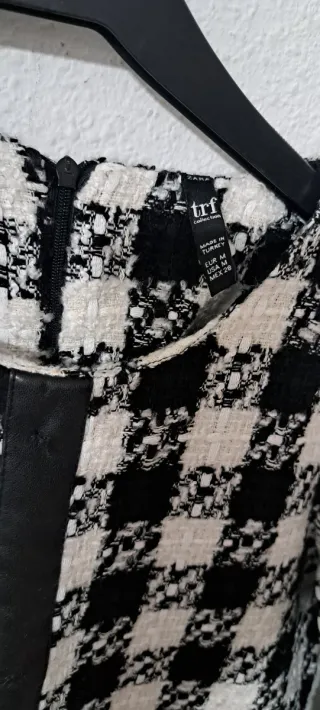 Vestido Zara Invierno Cuadros