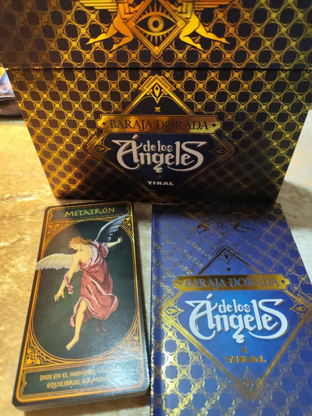 Baraja de Tarot de los Ángeles Dorada