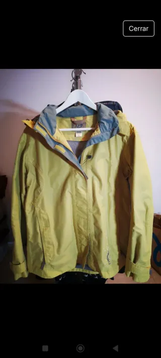 Chubasquero Triboard amarillo talla M