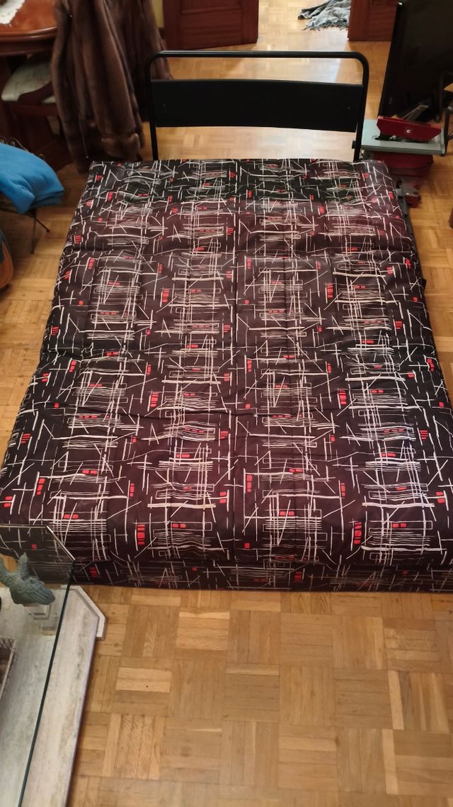 Sofá cama 120cm tela