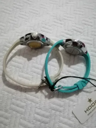 Orologio Hoops verde acqua