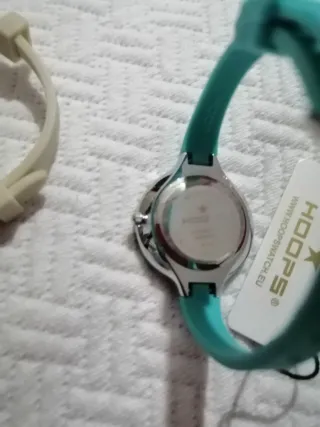 Orologio Hoops verde acqua