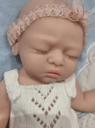 Bebé Reborn Silicona Blanda