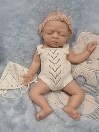Bebé Reborn Silicona Blanda