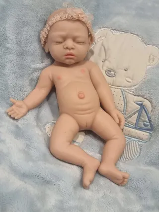 Bebé Reborn Silicona Blanda