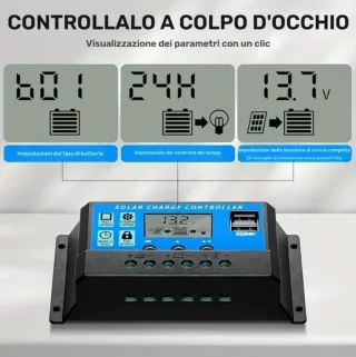 Regolatore di carica solare