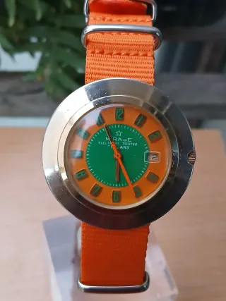 Reloj Mirage Mecánico Naranja