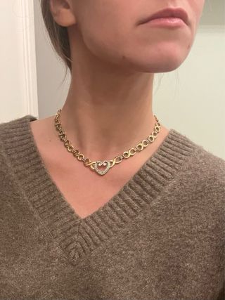 Gargantilla detalle corazón