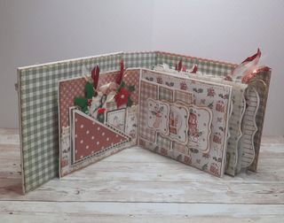 Álbum Navidad Scrapbooking