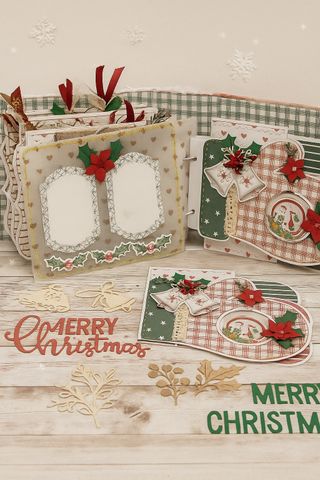Álbum Navidad Scrapbooking