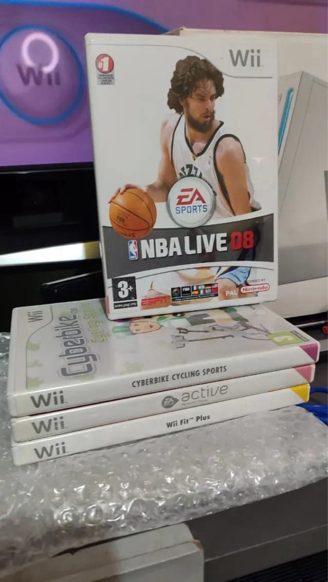 Nintendo Wii + Juegos y Accesorios