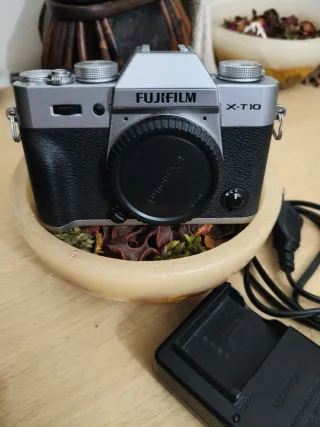 Fujifilm X-T10 corpo macchina argento