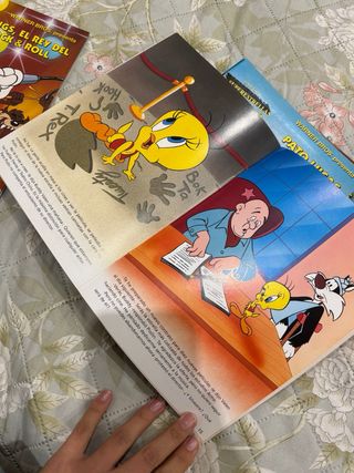 revistas Warner Bross: Superestrellas animadas