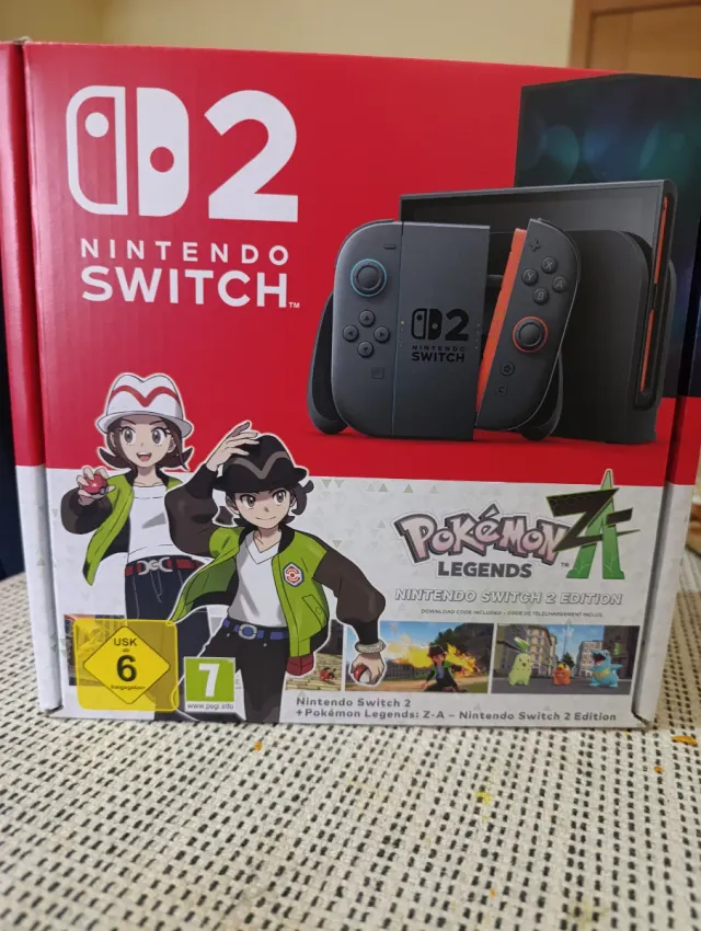Nintendo Switch 2 Edición Pokémon Legend sin abrir