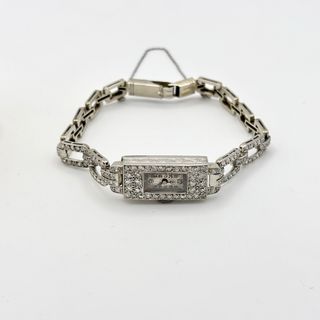 Reloj Oro blanco 18kt y Diamantes