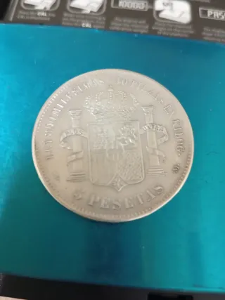 Moneda de plata 1871