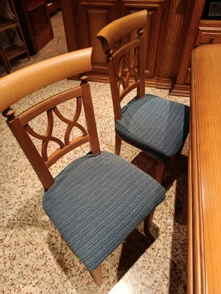 Comedor completo madera