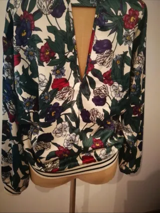 Camisa Only floral multicolor