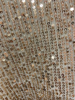 Chaqueta de fiesta lentejuelas doradas