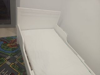 Cama extensible blanca IKEA SUNDVIK