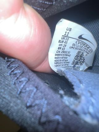 Zapatillas Nike Fútbol Sala Talla 45 Negras