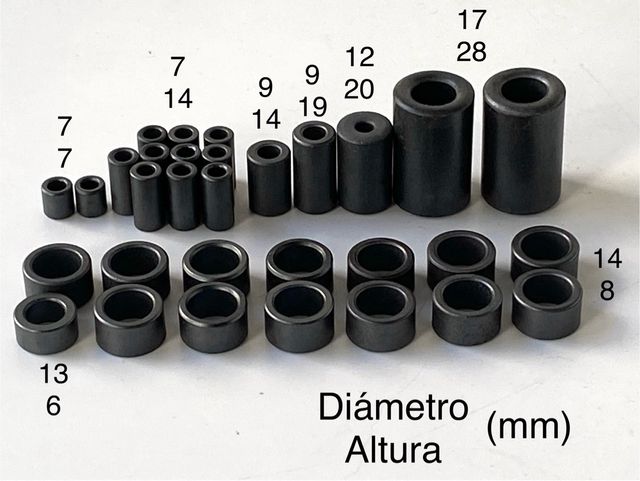 Lotto di anelli in ferrite per parassiti