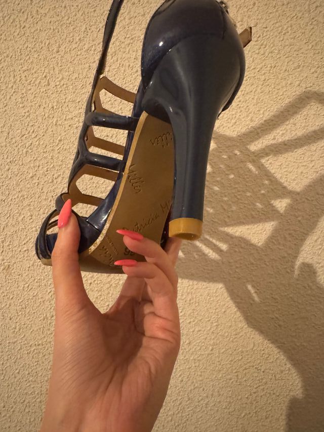 Sandalias Patricia Miller Azul Talla 36