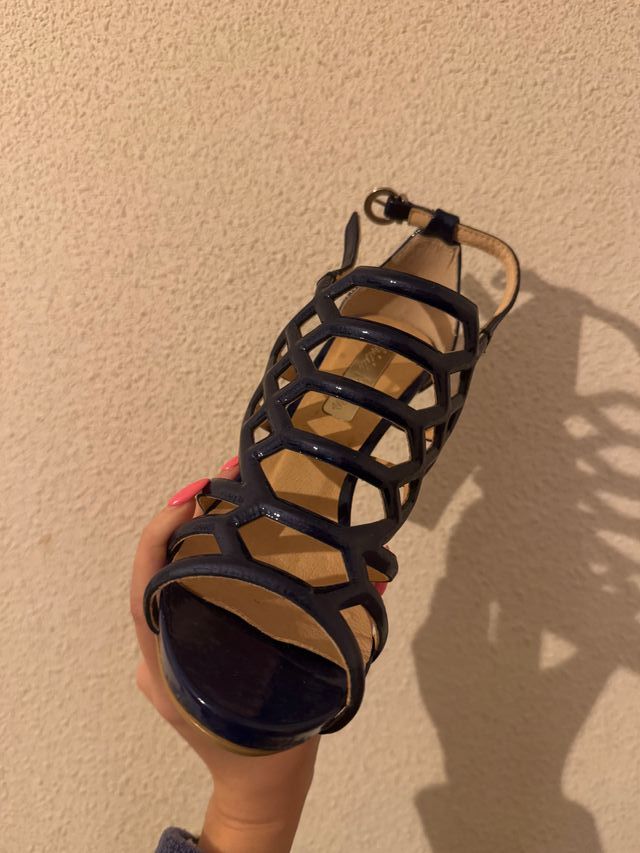 Sandalias Patricia Miller Azul Talla 36