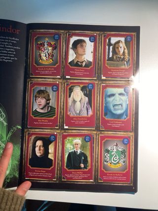 Álbum de Cromos Harry Potter Carrefour