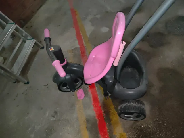 Triciclo niña rosa