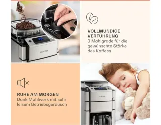 Cafetera de goteo automatica con Molinillo