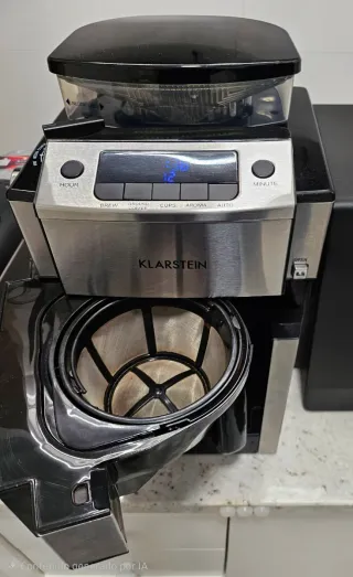 Cafetera de goteo automatica con Molinillo