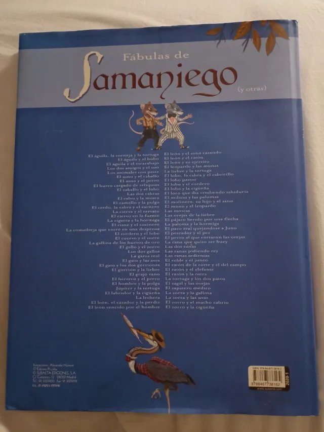 Fábulas de Samaniego