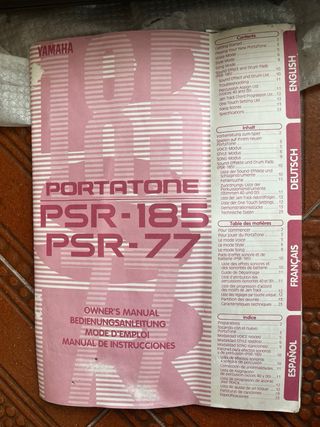Teclado Yamaha PSR-185