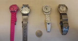 Lote de 4 Relojes