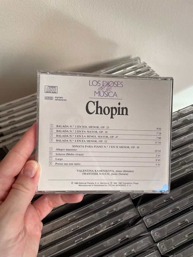 Colección completa 50 CDs Los Dioses de la Música