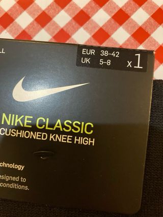 Medias Nike Fútbol Talla M (EUR 38-42)